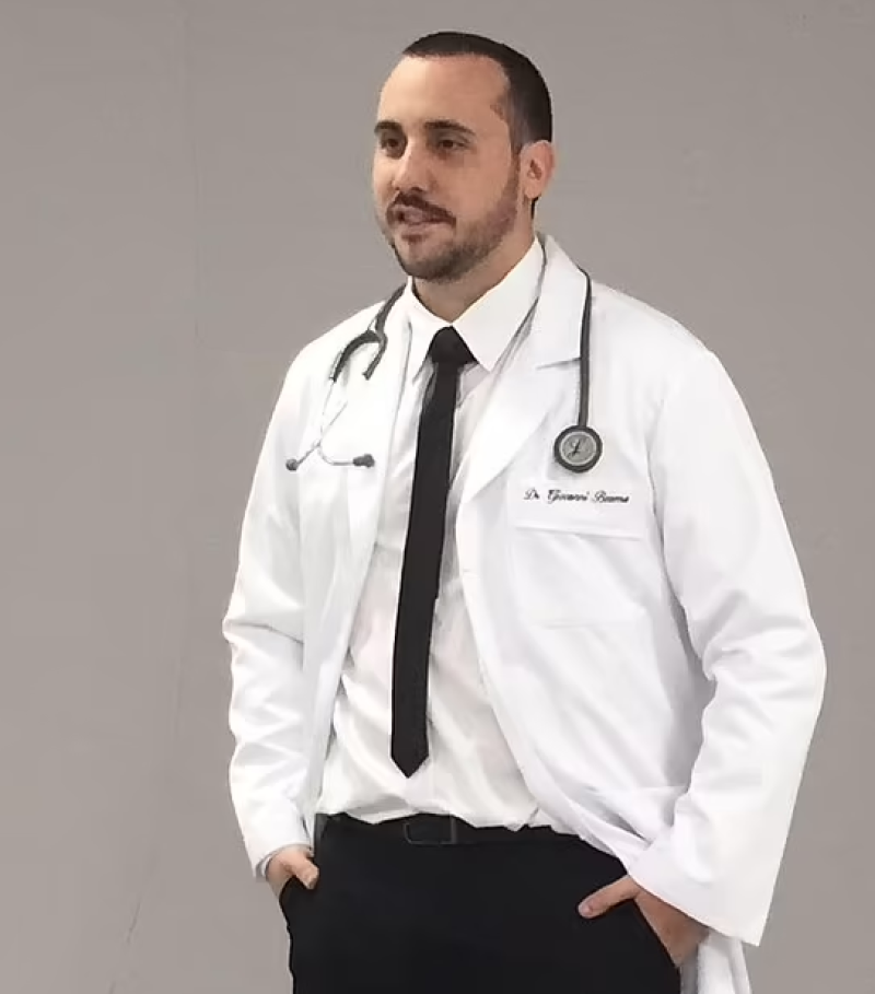 Giovanni Quintella Bezerra, el médico tiene una especialización en anestesiología y trabajó durante 6 meses en varios hospitales de Río de Janeiro/ Instagram de Giovanni Quintella Bezerra