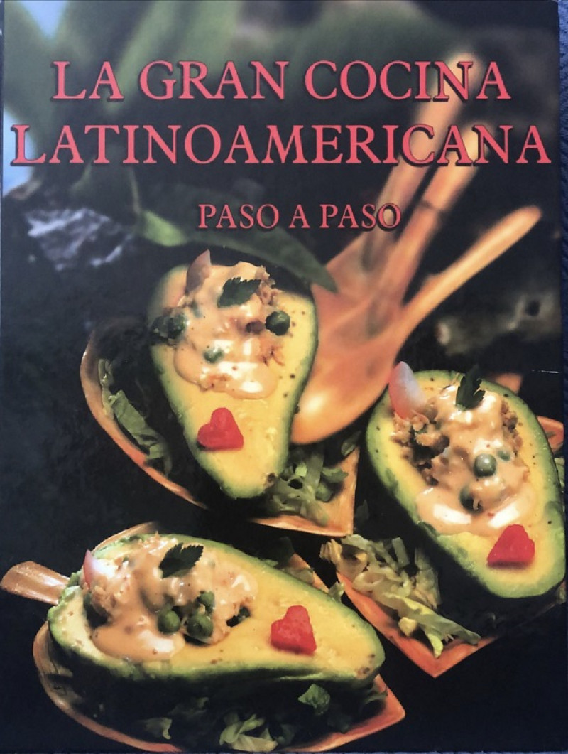 Portada del libro La gran cocina latinoamericana paso a paso.