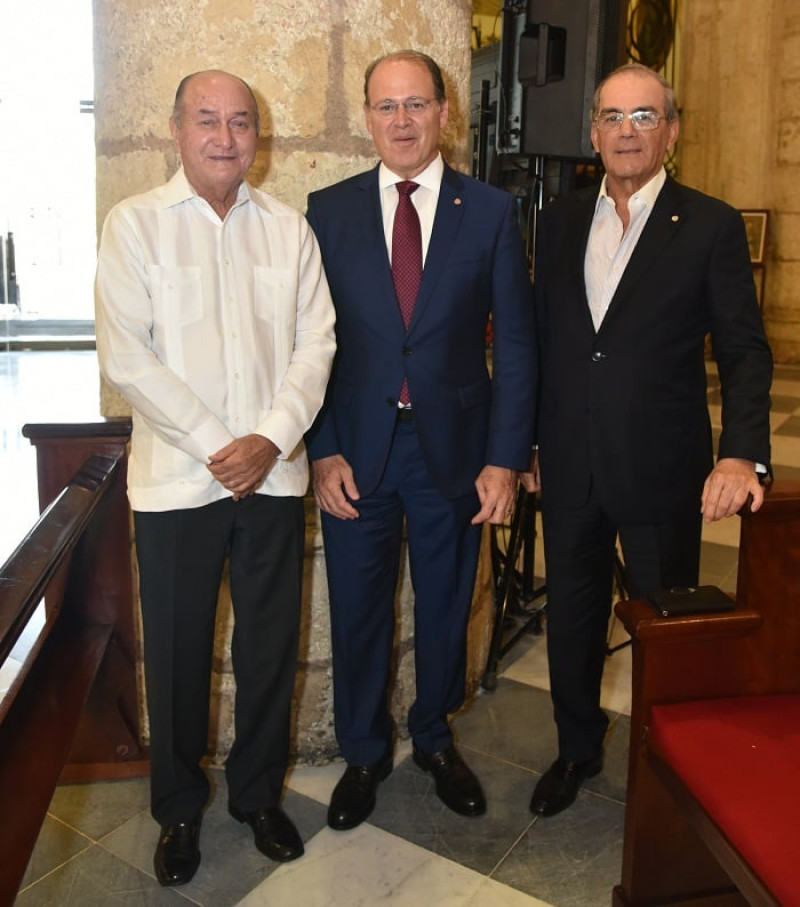 Manuel Pérez Vargas, Carlos Guillermo León y Alejandro Zeller.