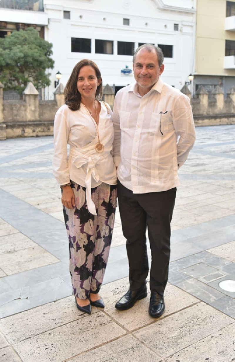 Alejandra Bonelli y Julio Vega.