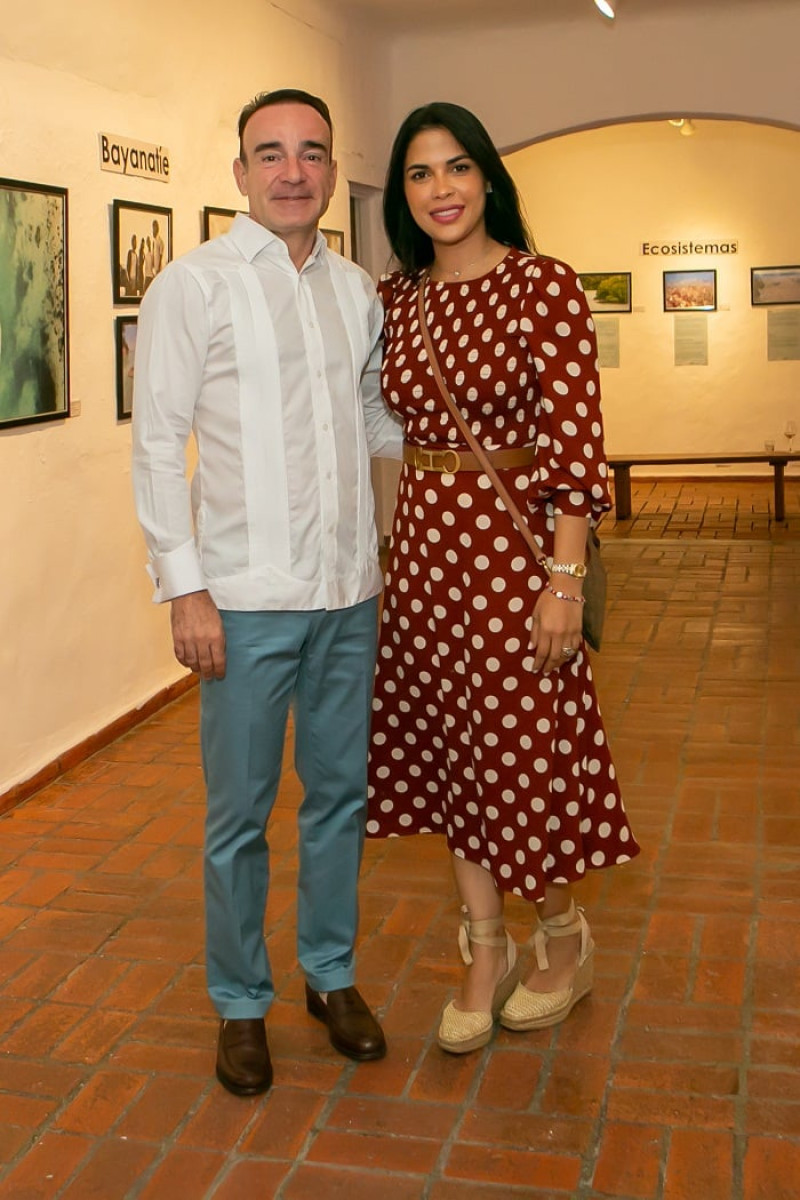 Antonio Martorelli y Claudia Castillo.