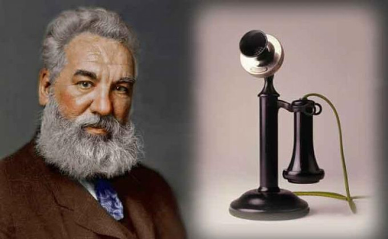 Alexander Graham Bell, padre de las telecomunicaciones modernas.