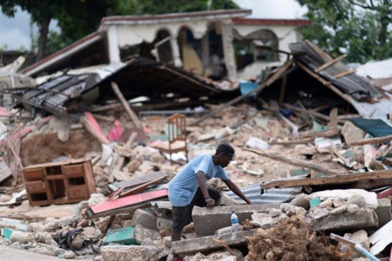 Terremoto en Haití.