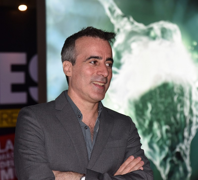Hernán Ganchegui, del equipo de producción de la exposición.