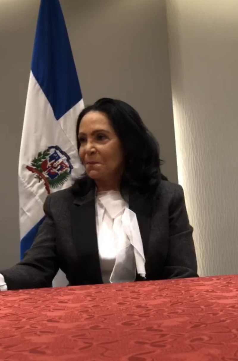 Sara Paulino Cárdenas, embajadora dominicana en Guatemala