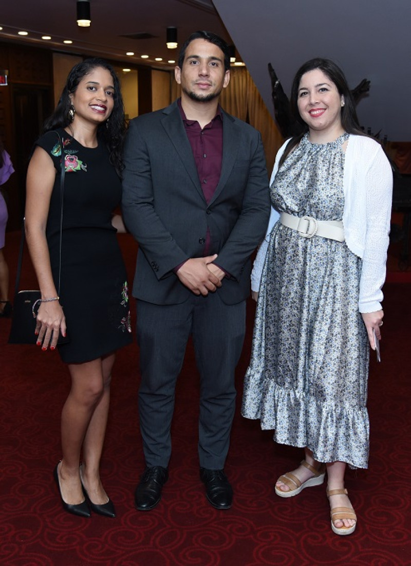 Rosanna Nova, Manuel Plancecio y Anna Batlle.