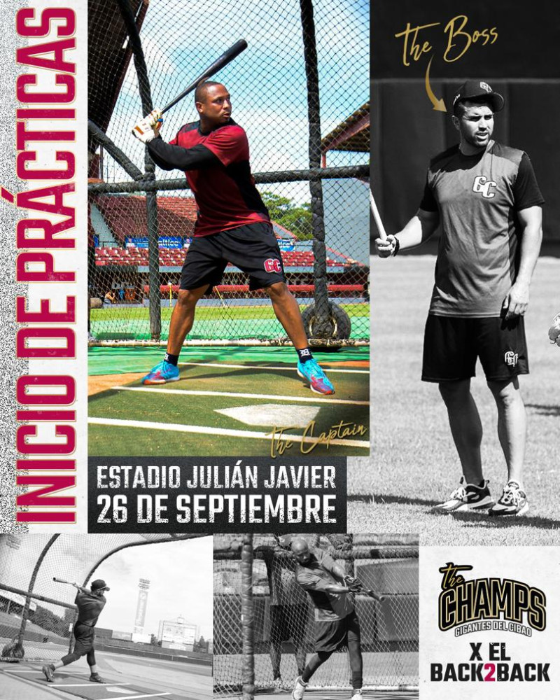 Los Gigantes del Cibao han anunciado el inicio de sus entrenamientos.