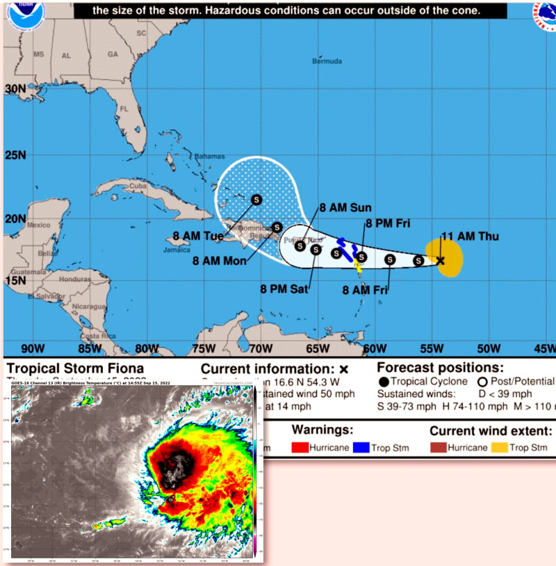 Tormenta tropical Fiona