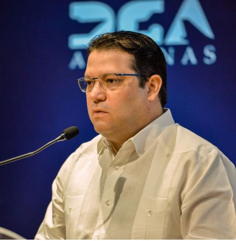 Eduardo Sanz Lovatón, director general de Aduanas. Foto: Fuente Externa.