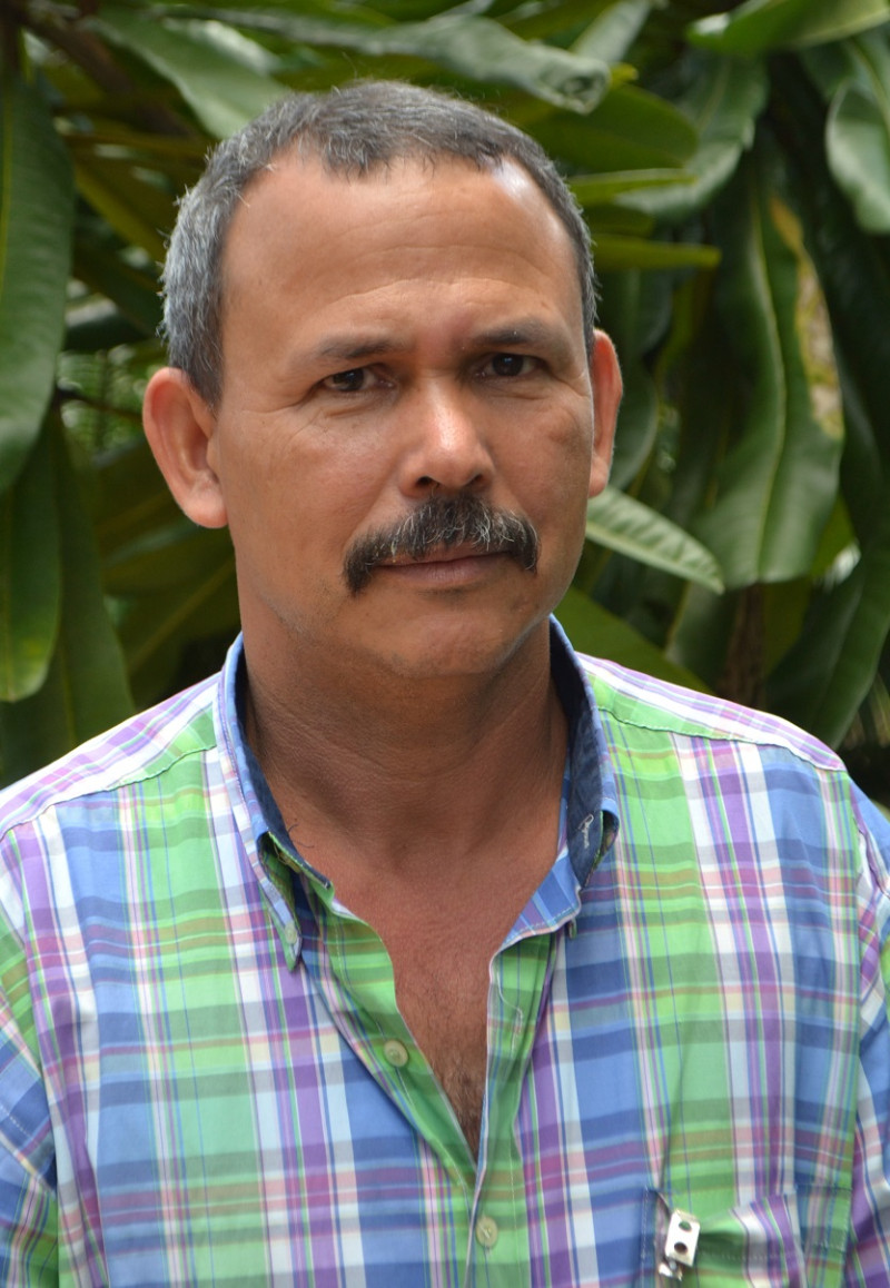 Alberto Veloz en foto de archivo (2015), durante una entrevista con Listín Diario. © Yaniris López / LD