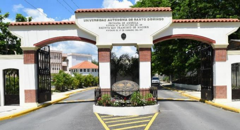 Imagen de archivo de la Universidad Autónoma de Santo Domingo (Uasd), que celebró su 484 aniversario.