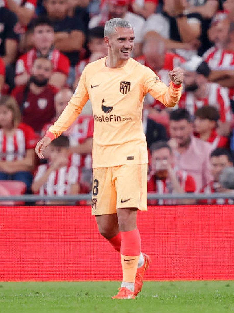 Antoine Griezmann fue el héroe para el Atlético de Madrid en su victoria 1-0 sobre el Bilbao.