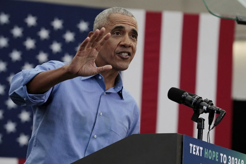 Expresidente norteamericano Barack Obama. AFP