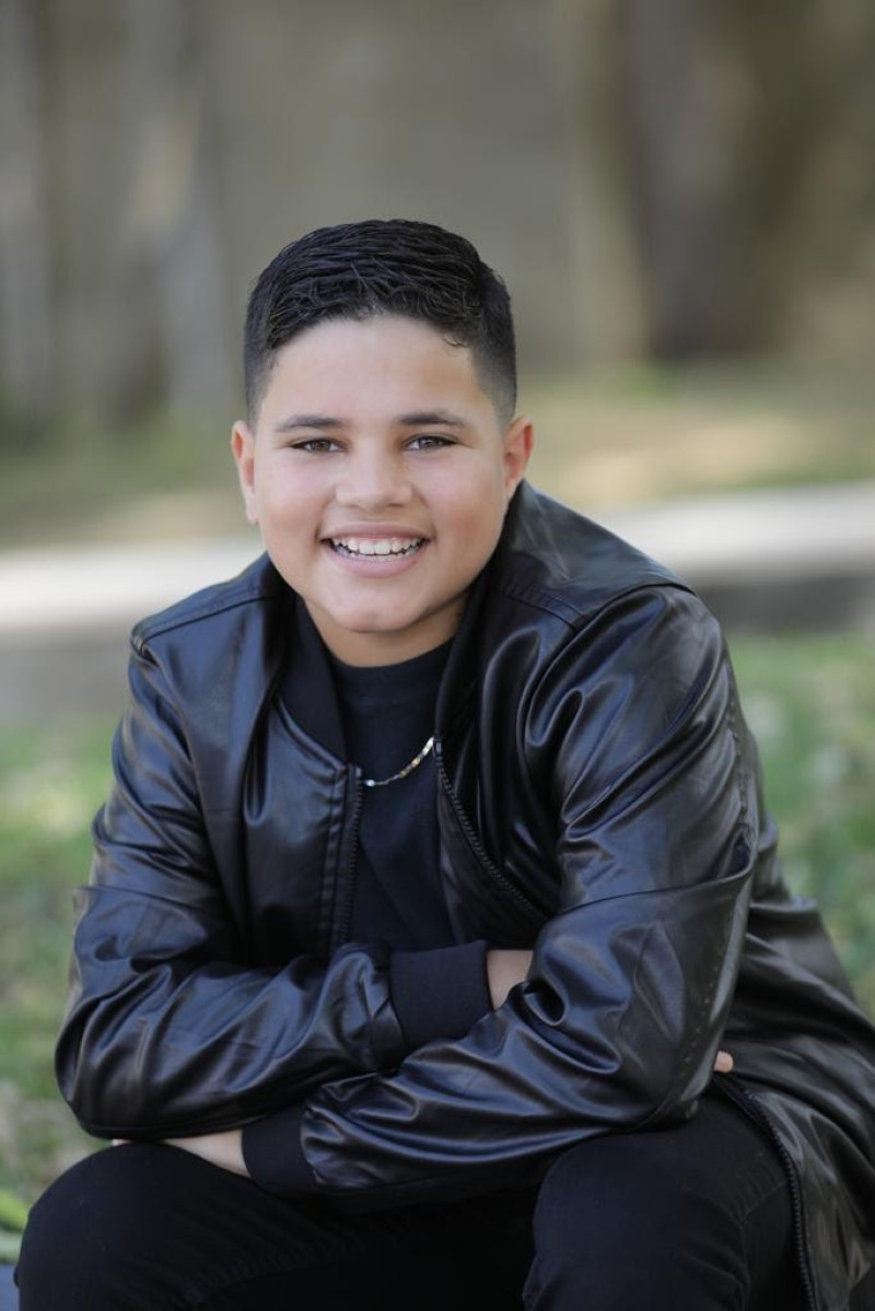 Robert Guzmán, el niño de 11 años que pretende llenar el gran Teatro del Cibao