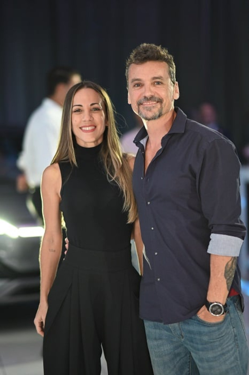 Karina Larrauri y Federico Osores