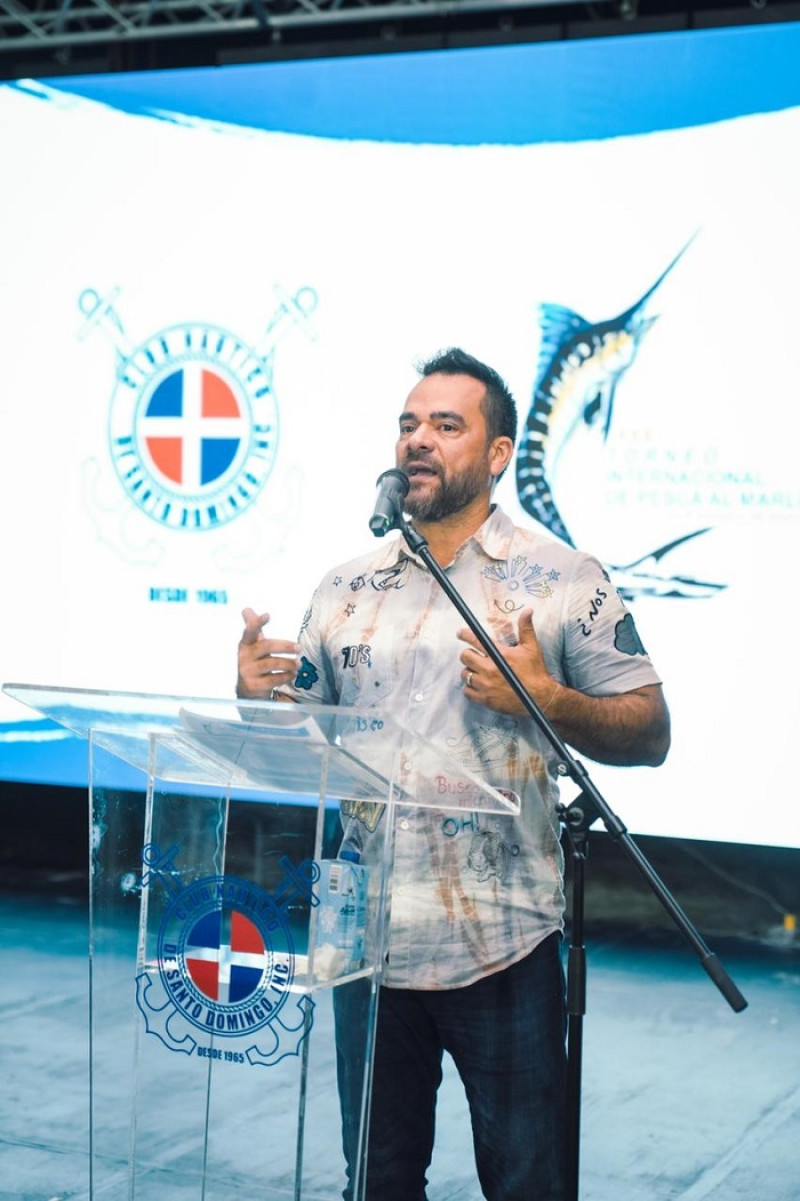 Danny Medina, director del tradicional torneo de pesca.