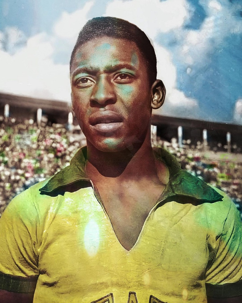 Exdelantero Edson Arantes do Nascimento 'Pelé'.