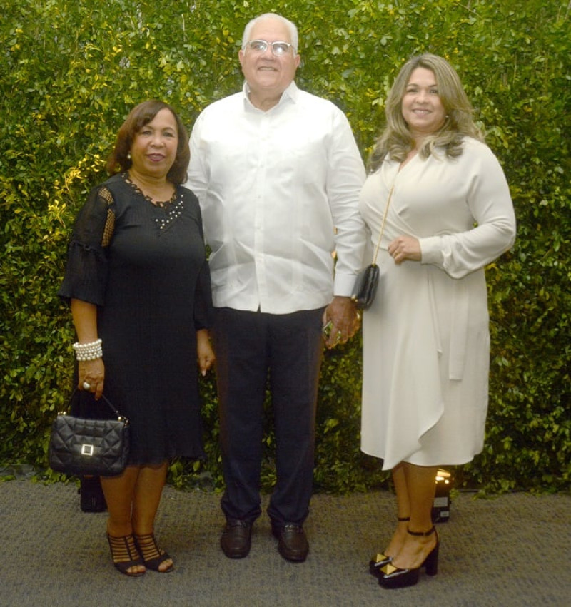 Zoila Puello, Luis Lember y María de Lember.