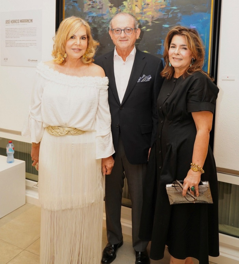 Claudia Messina, JaIme Bonetti y Maritza Bonetti.