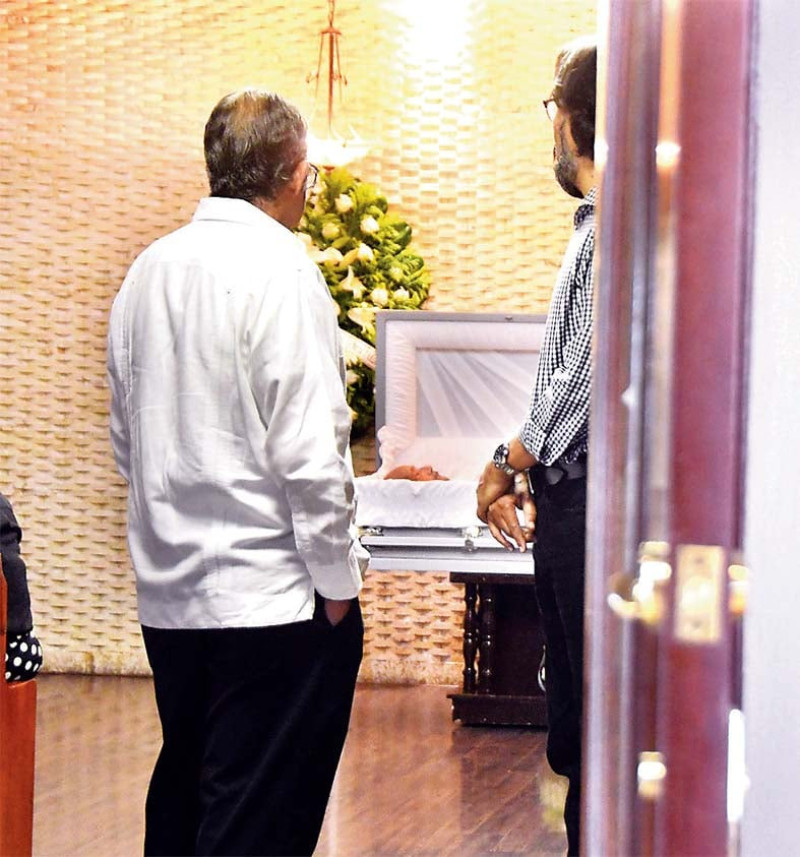 Los restos de Miguel Atila Luna Pérez, ex jefe de la Fuerza Aérea Dominicana, y uno de los militares que participó en el golpe de Estado al profesor Juan Bosch, fueron velados ayer en la funeria Blandino.