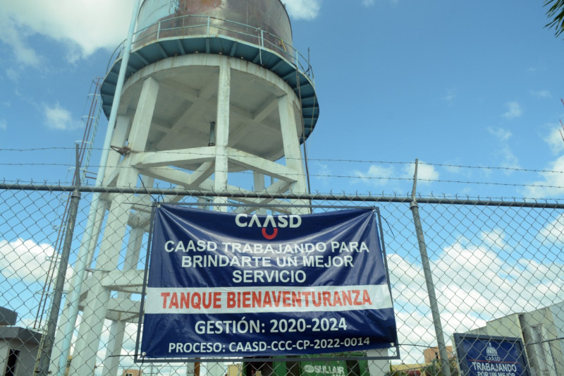 Mantenimiento bajo la dirección de la Corporación de Acueducto y Alcantarillado de Santo Domingo (Caasd). Foto: Leonel Matos/LD.