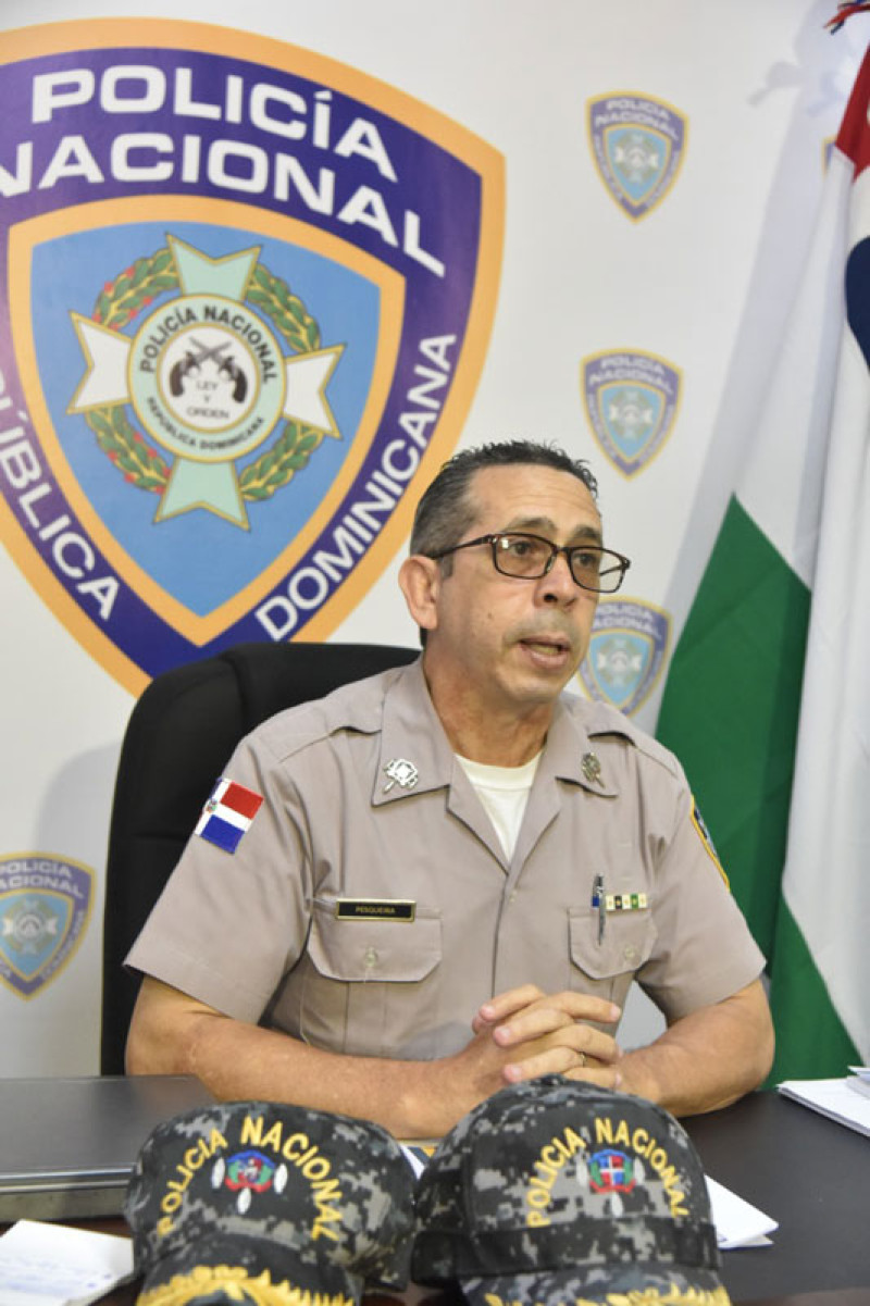 Diego Pesqueira, portavoz de la Policía Nacional.