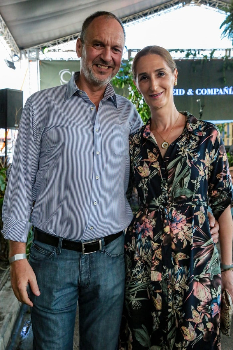 Stefan Heeb y Mercedes Rubio.