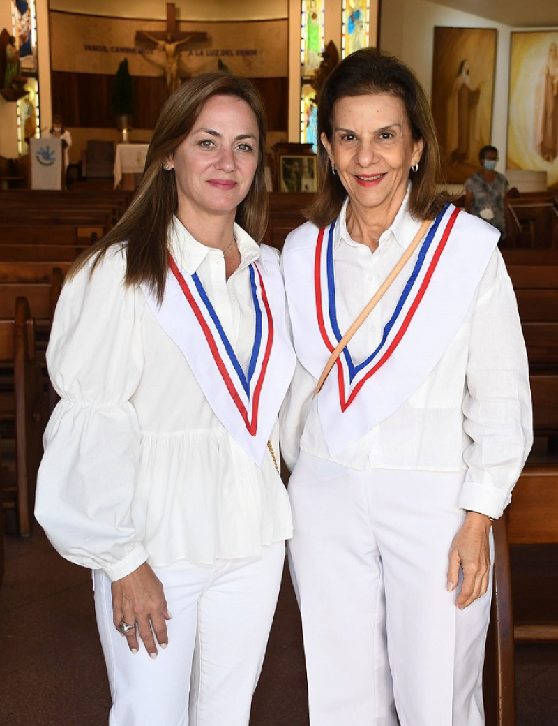 Carolina Bucher y Martha Incháustegui.