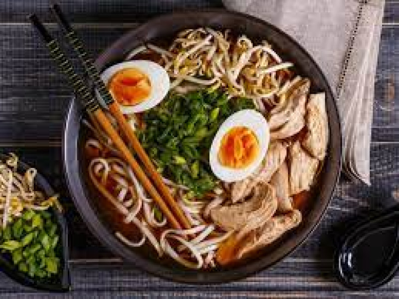 Ramen japonés.