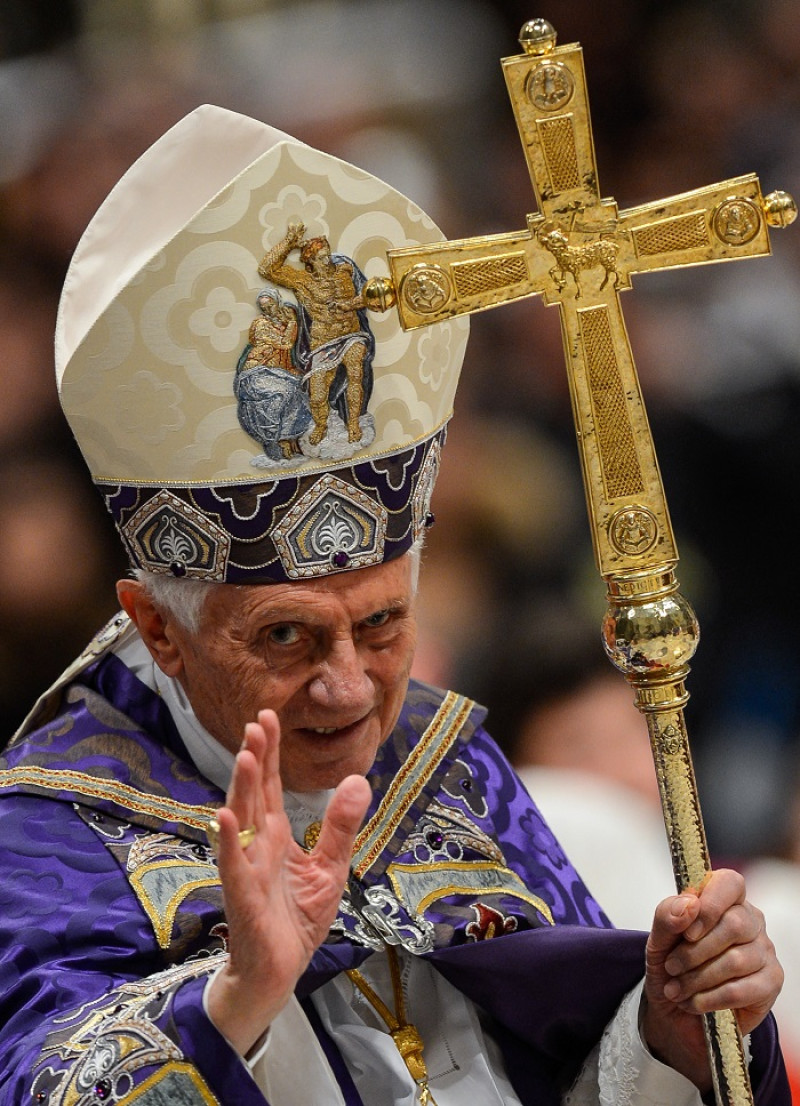 Papa Benedicto XVI. Foto: AFP.