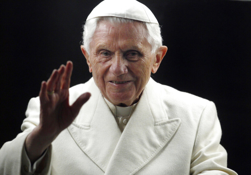 Papa Benedicto XVI. AP.