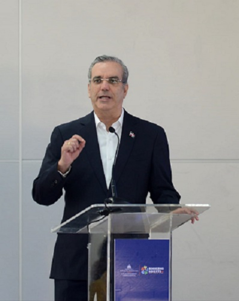 Presidente Luis Abinader. Fotos: José Alberto Maldonado / LD