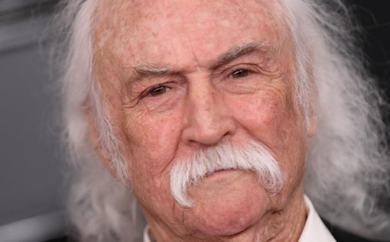 David Crosby, exguitarrista de la mítica banda The Byrds, falleció a la edad de 81 años. Foto: AFP