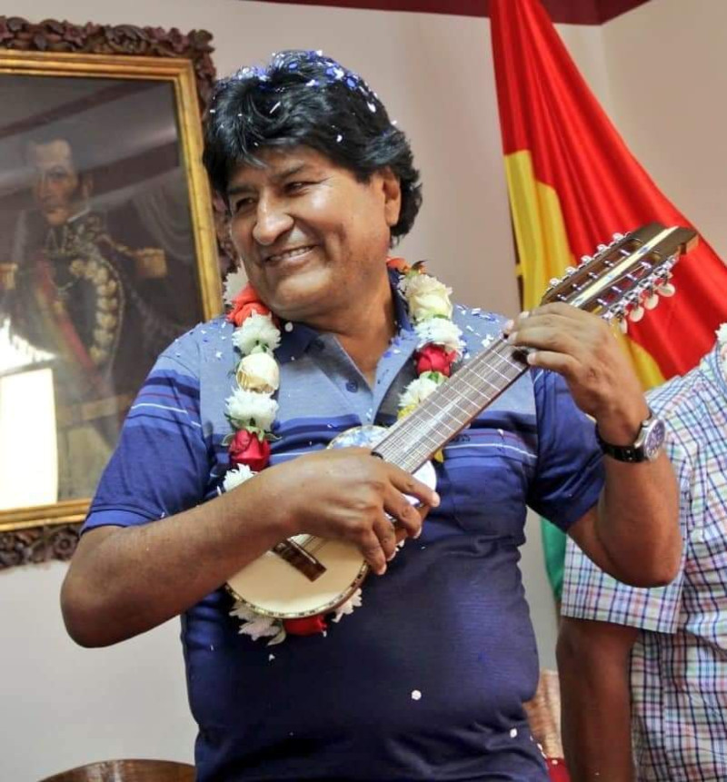 Expresidente de Bolivia Evo Morales.