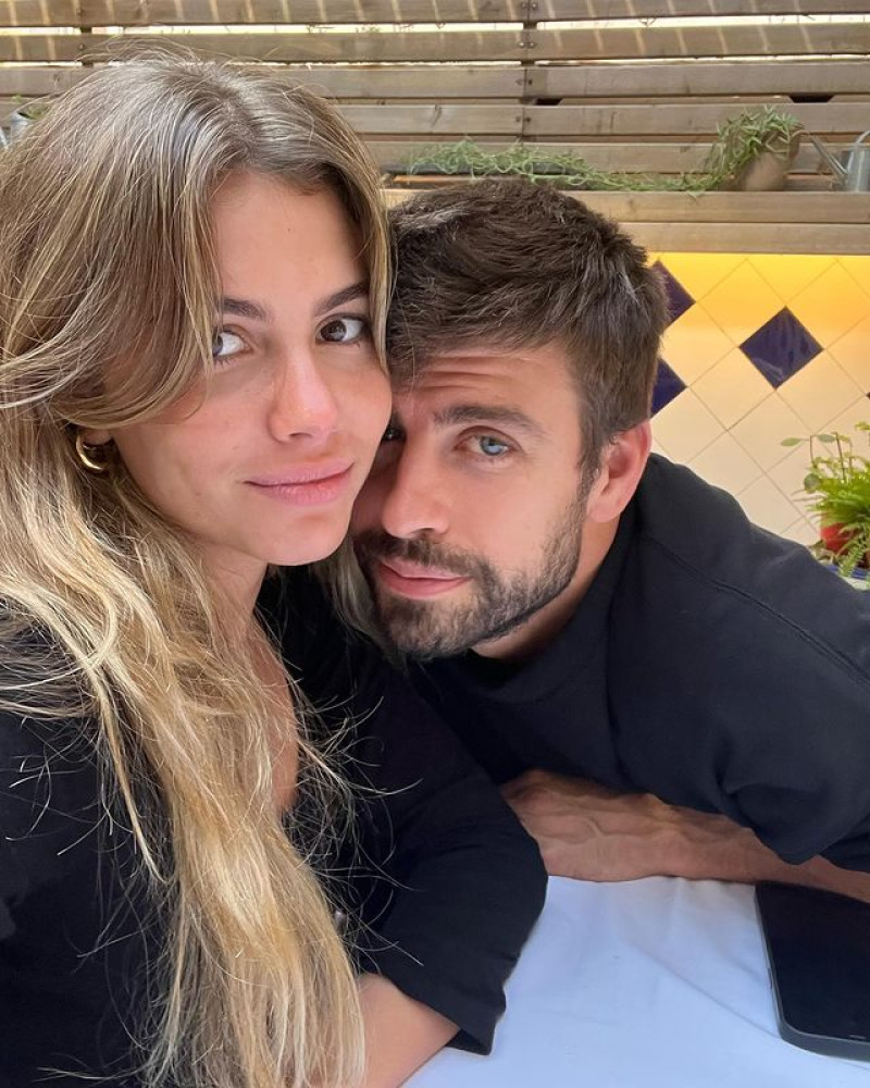 Clara Chía y Gerard Piqué. Foto: Instagram