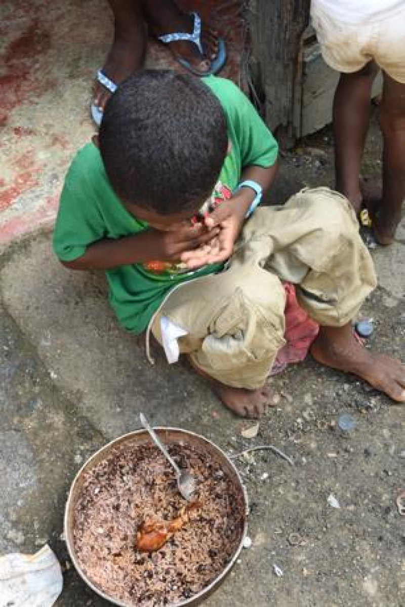 Casi 22.000 niños sufren "desnutrición aguda", la mayor parte de ellos (4.089) en Bogotá. Foto de archivo/LD.