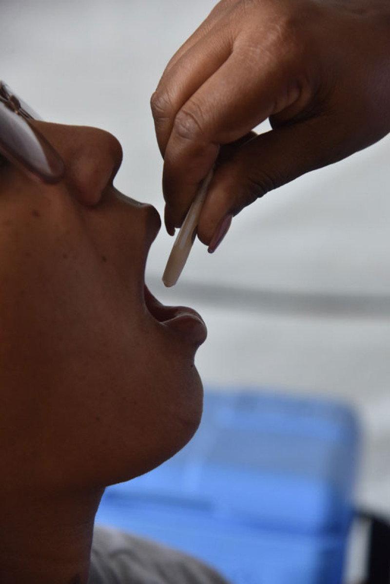 Euvichol-Plus, vacuna oral que se está suministrando contra el cólera. Foto: Jorge Luís Martínez