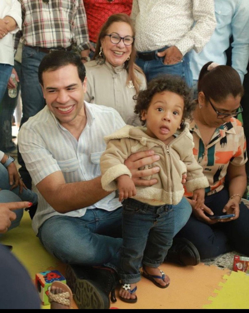 Roberto Ángel Salcedo durante la jornada de inclusión social “Primero Tú”. Fotos: Fuente Externa.