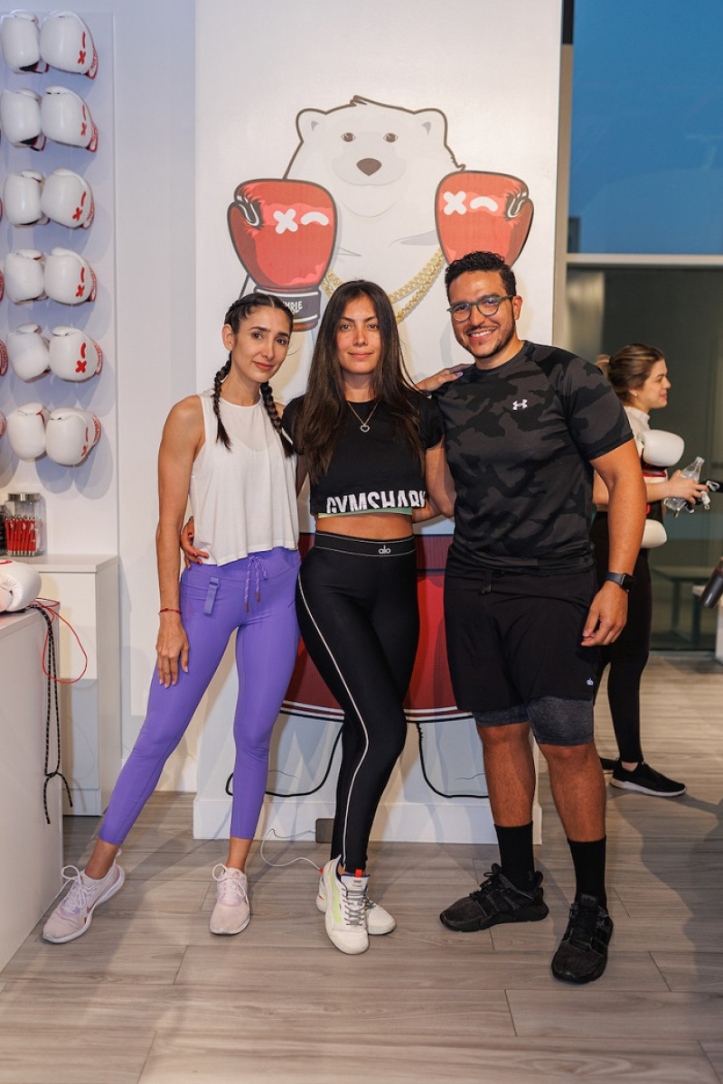 Desirée Álvarez, Luz Mariel Quezada y José Cristian Lagares