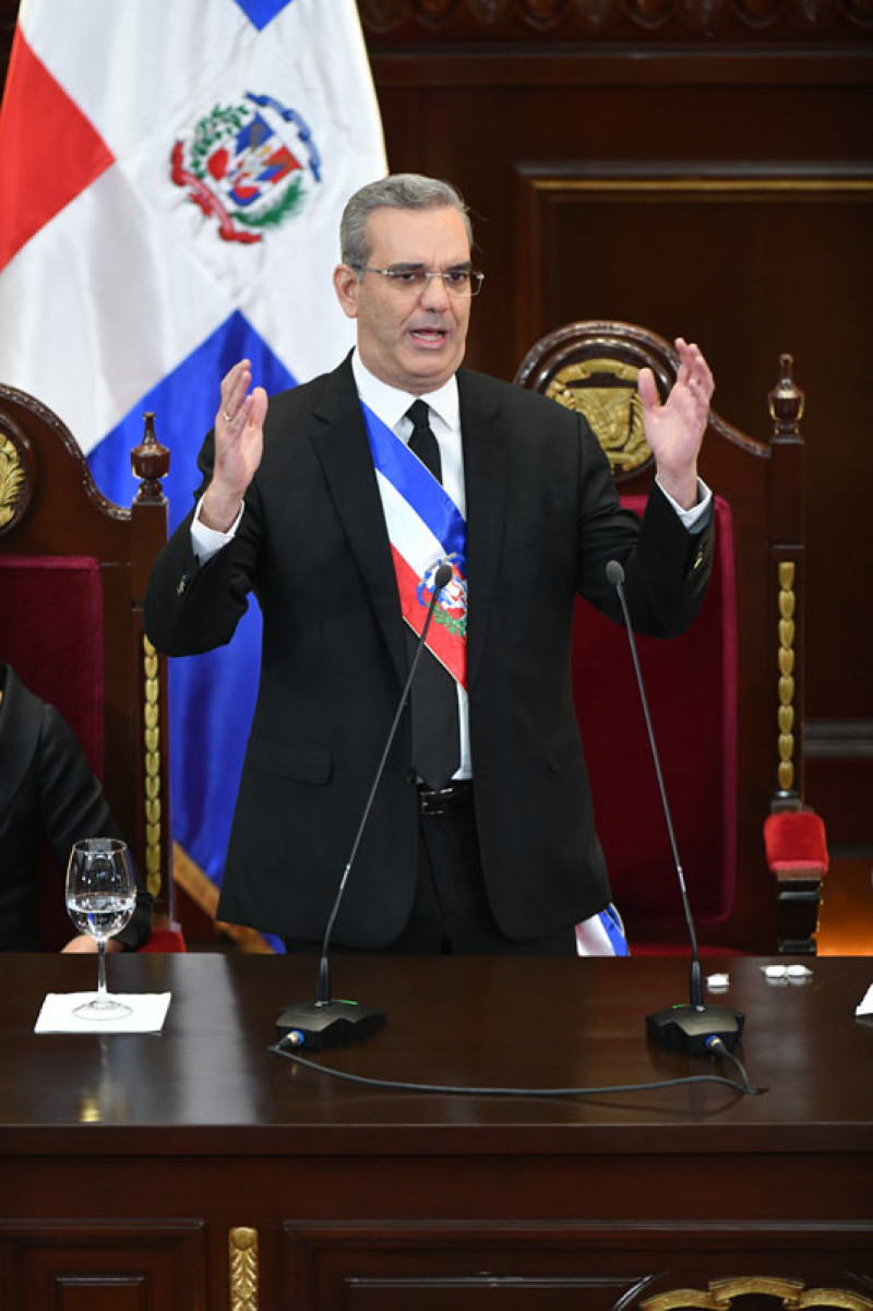 Luis Abinader, presidente de la República. /Archivo