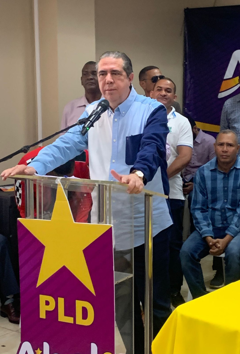 Coordinador nacional de campaña del Partido de la Liberación Dominicana (PLD), Francisco Javier García / Fuente externa