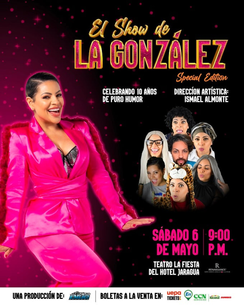 Póster de El Show de La González Special Edition. Foto: Fuente externa