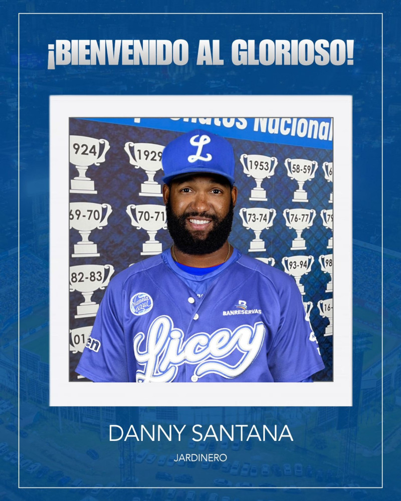 Danny Santana es uno de los nuevos jugadores de los Tigres del Licey.
