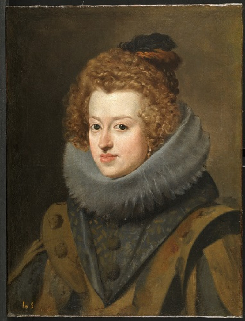 La reina doña Mariana de Austria, esposa de Felipe IV por Diego de Velázquez 1653. Foto: Museo Nacional del Prado