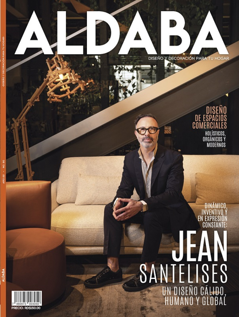 En portada, el arquitecto Dominicano Jean Santelises, fotografiado por Robert Vásquez. El diseño de la portada es de Iris Encarnación.