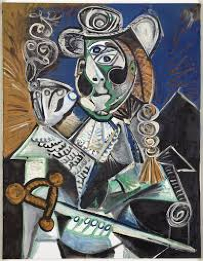La exposición recoge algunos de los últimos cuadros de Picasso, como El Matador (1970). Foto: EP.