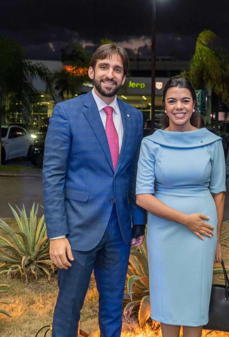 Luis Beiro y Laura Arias.