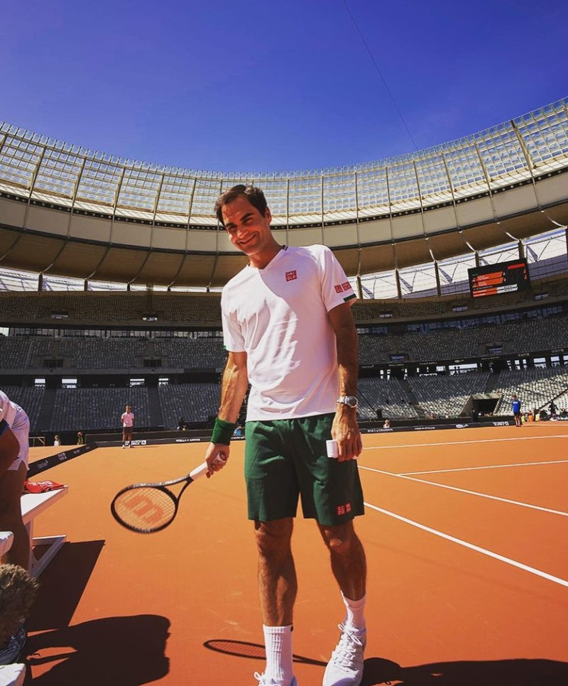 Roger Federer. Foto: Instagram: Roger Federer (@rogerfederer)