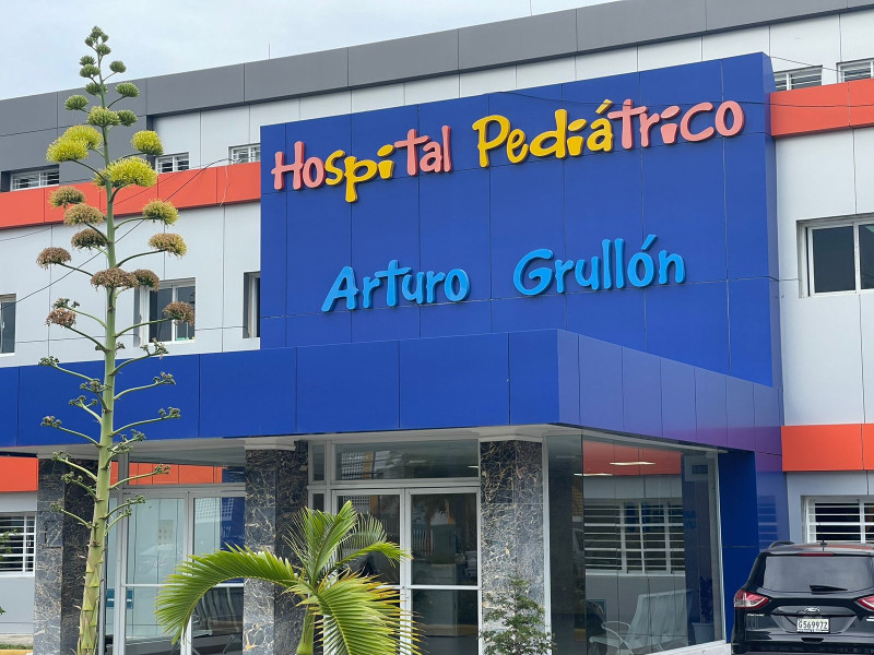 Hospital Regional Infantil Doctor Arturo Grullón, de Santiago. Foto:Onelio Domínguez LD.