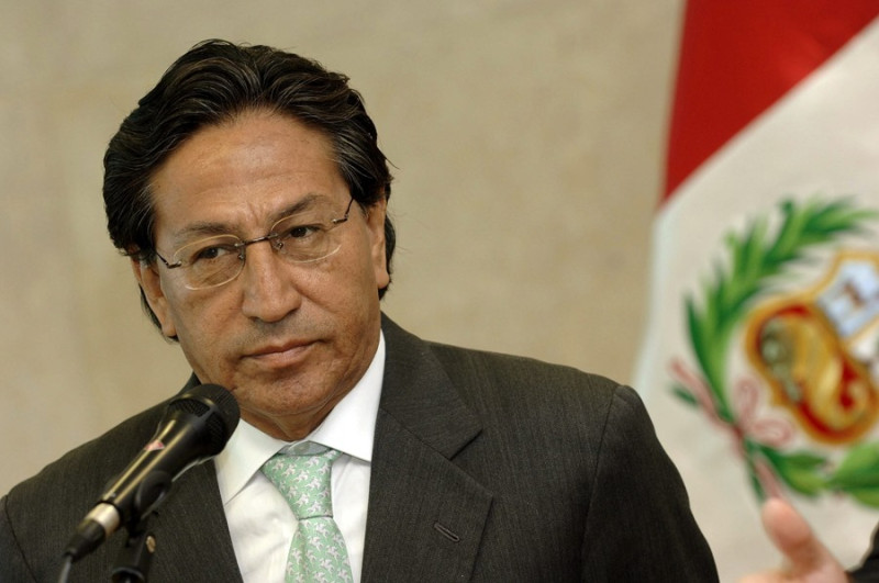 Imagen de archivo del 2005 del expresidente peruano Alejandro Toledo (2001-2006). EFE/Jean-Michel Clajot